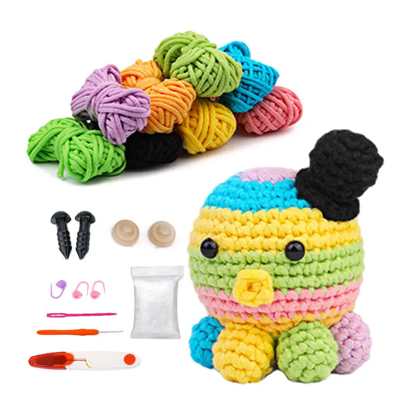 Crochet material kit animal cute figurine The Crochet Nook