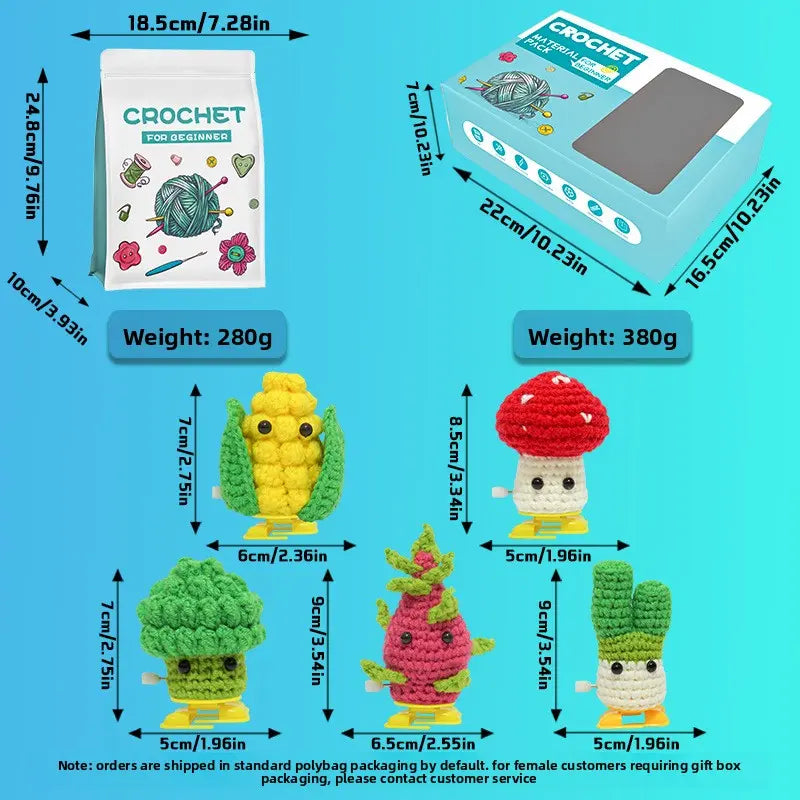 Crochet DIY Kit with English Video Tutorial The Crochet Nook