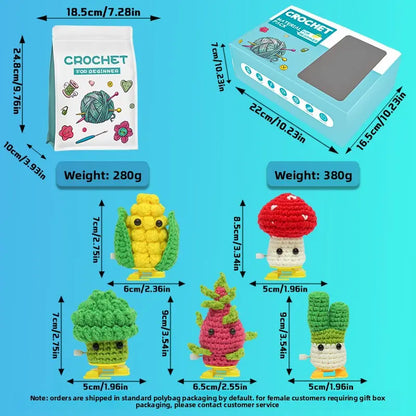 Crochet DIY Kit with English Video Tutorial The Crochet Nook