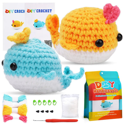 Crochet material kit animal cute figurine The Crochet Nook