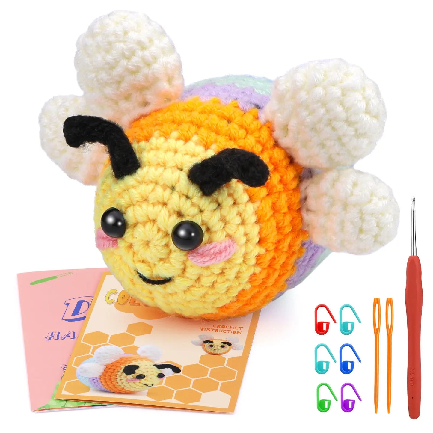 Crochet material kit animal cute figurine The Crochet Nook