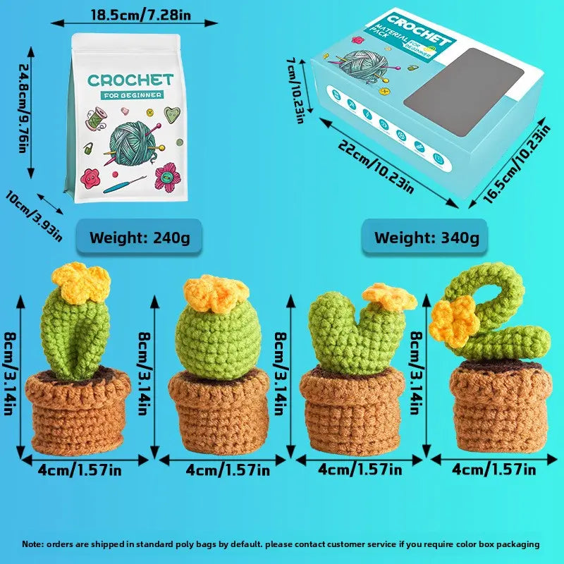 Crochet DIY Kit with English Video Tutorial The Crochet Nook