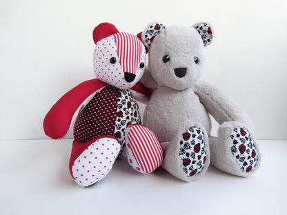 Mini Memory Bear & Bunny Sewing Kit PDF