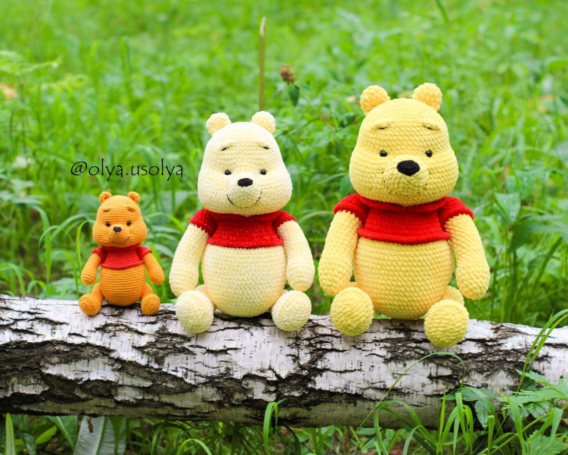 Crochet pattern | Lovely teddy Bear | PDF | Cotton & Plush stuffed toy | easy amigurumi baby toy