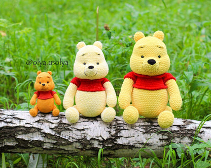 Crochet pattern | Lovely teddy Bear | PDF | Cotton & Plush stuffed toy | easy amigurumi baby toy