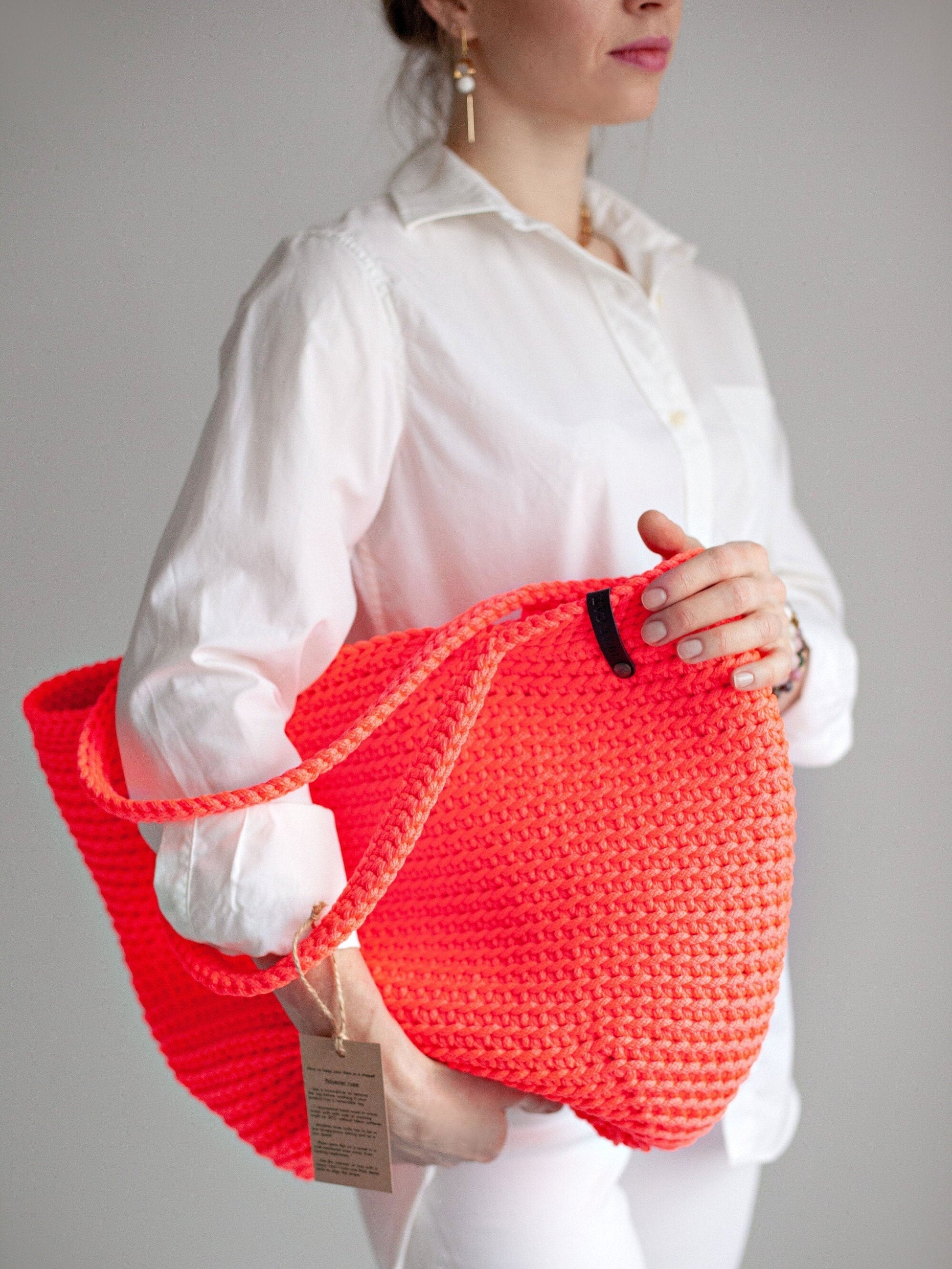 Crochet Bag Pattern XXL size Bag, Crochet Tote Bag, Bag Crochet Pattern PDF
