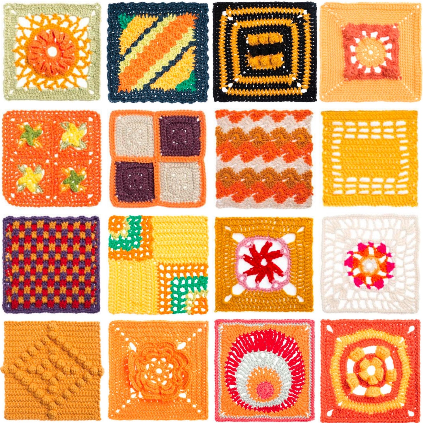 365 Granny Square Patterns , Ultimate Crochet Pattern Bundle, Crochet Pattern For Beginners, Instant Digital Download