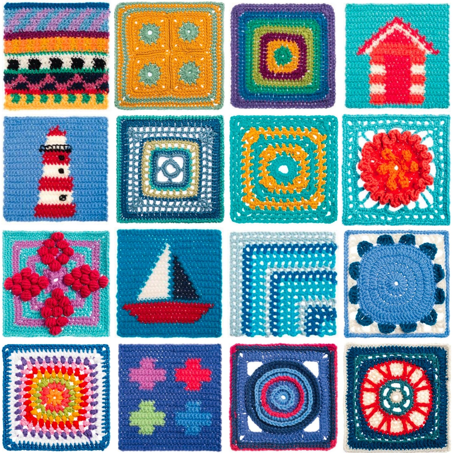 365 Granny Square Patterns , Ultimate Crochet Pattern Bundle, Crochet Pattern For Beginners, Instant Digital Download