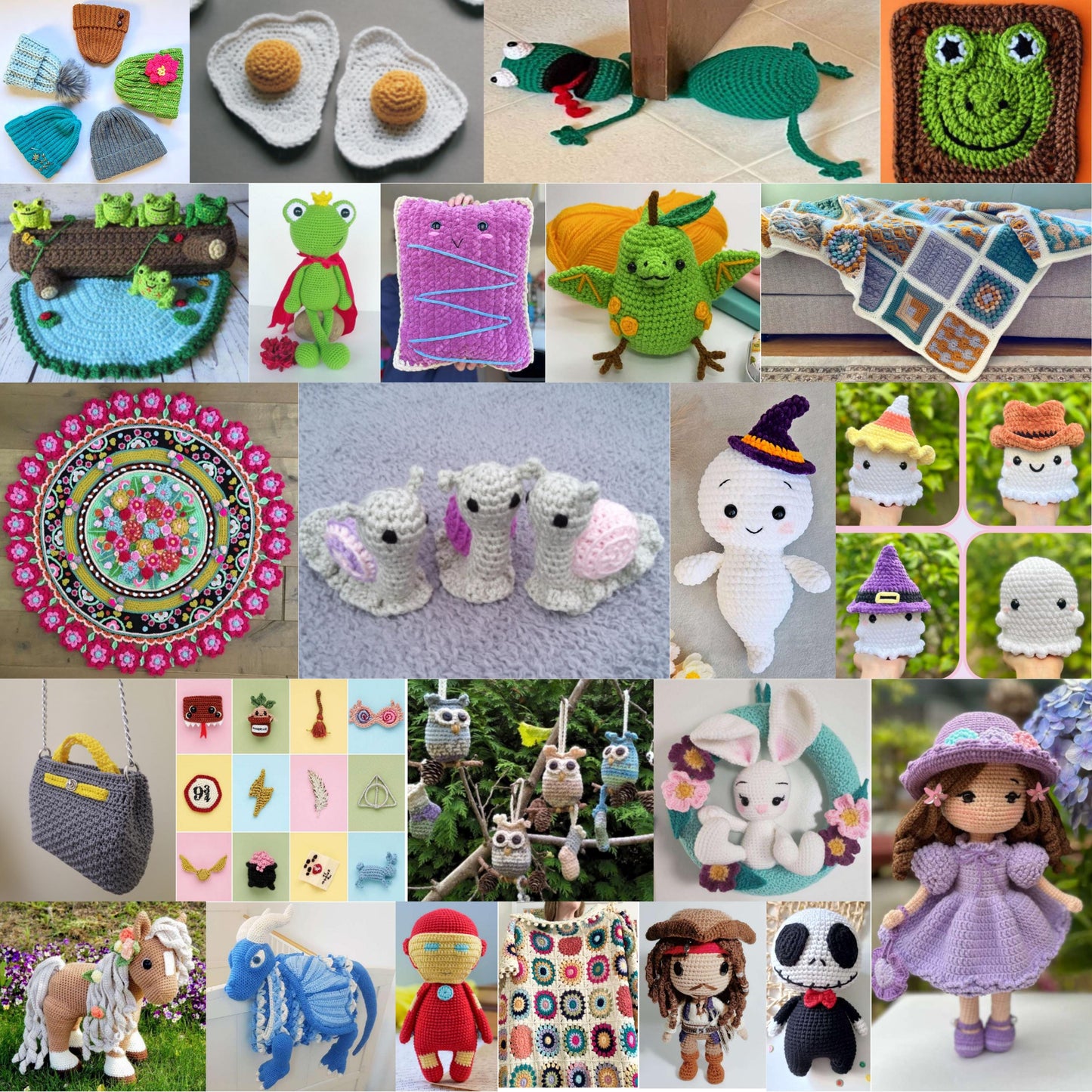 250+ Amigurumi - Crochet Patterns Bundle | Easy & Beginner-Friendly Crochet Tutorials | Amigurumi Pattern | Crochet Patterns Bundle | PDF