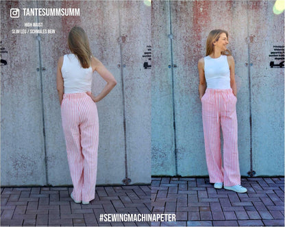 Schnittmuster bundle Peter & Udo / wide leg pants + shorts / mit Videotutorial