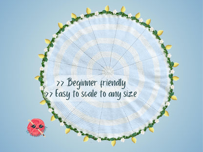 4 in 1 Bouquet Blanket Pattern Bundle Flower Bouquet Blanket Crochet Patterns Daisy Crochet Blanket Beginner Friendly Cute PDF Pattern Gift