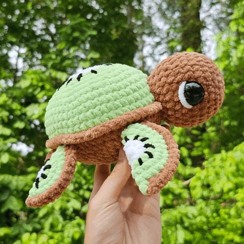 Fruit Turtle Crochet Pattern Bundle PDF Download, Beginner Friendly Amigurumi