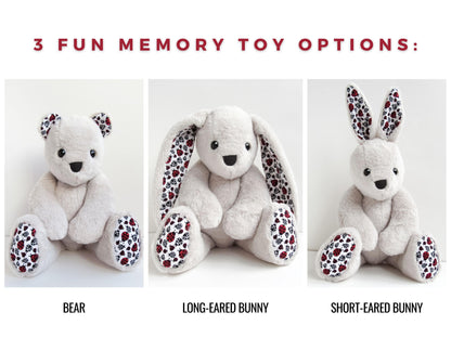 Mini Memory Bear & Bunny Sewing Kit PDF